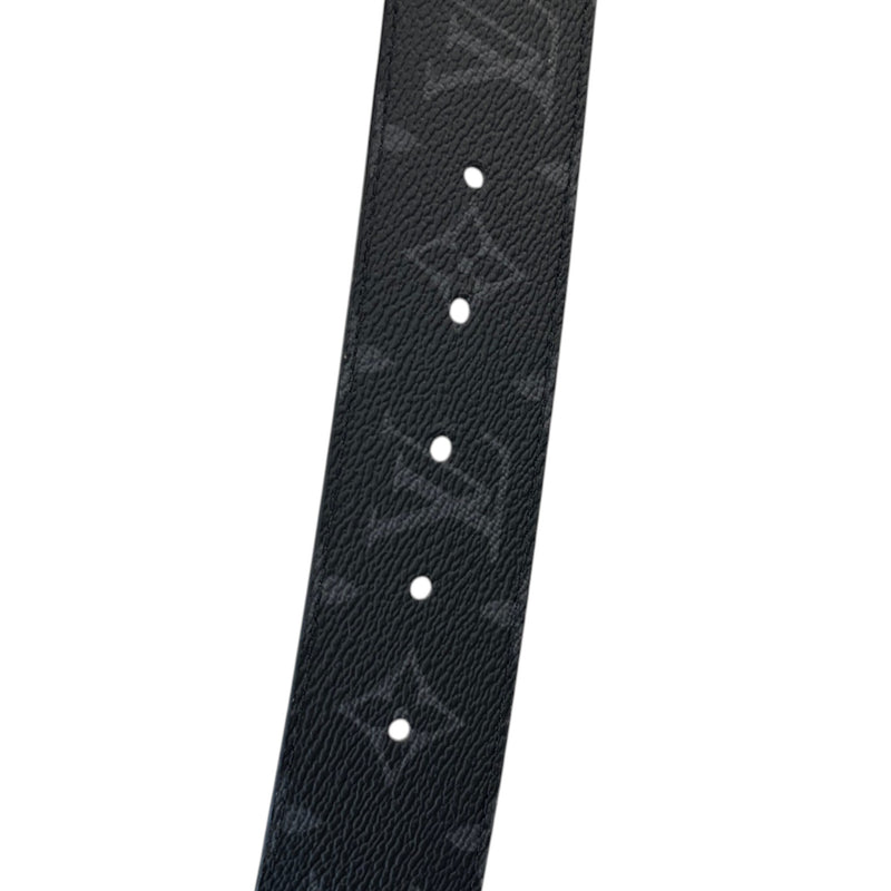 Men's Lv Initials Reversible Belt Black Size Waist 36"