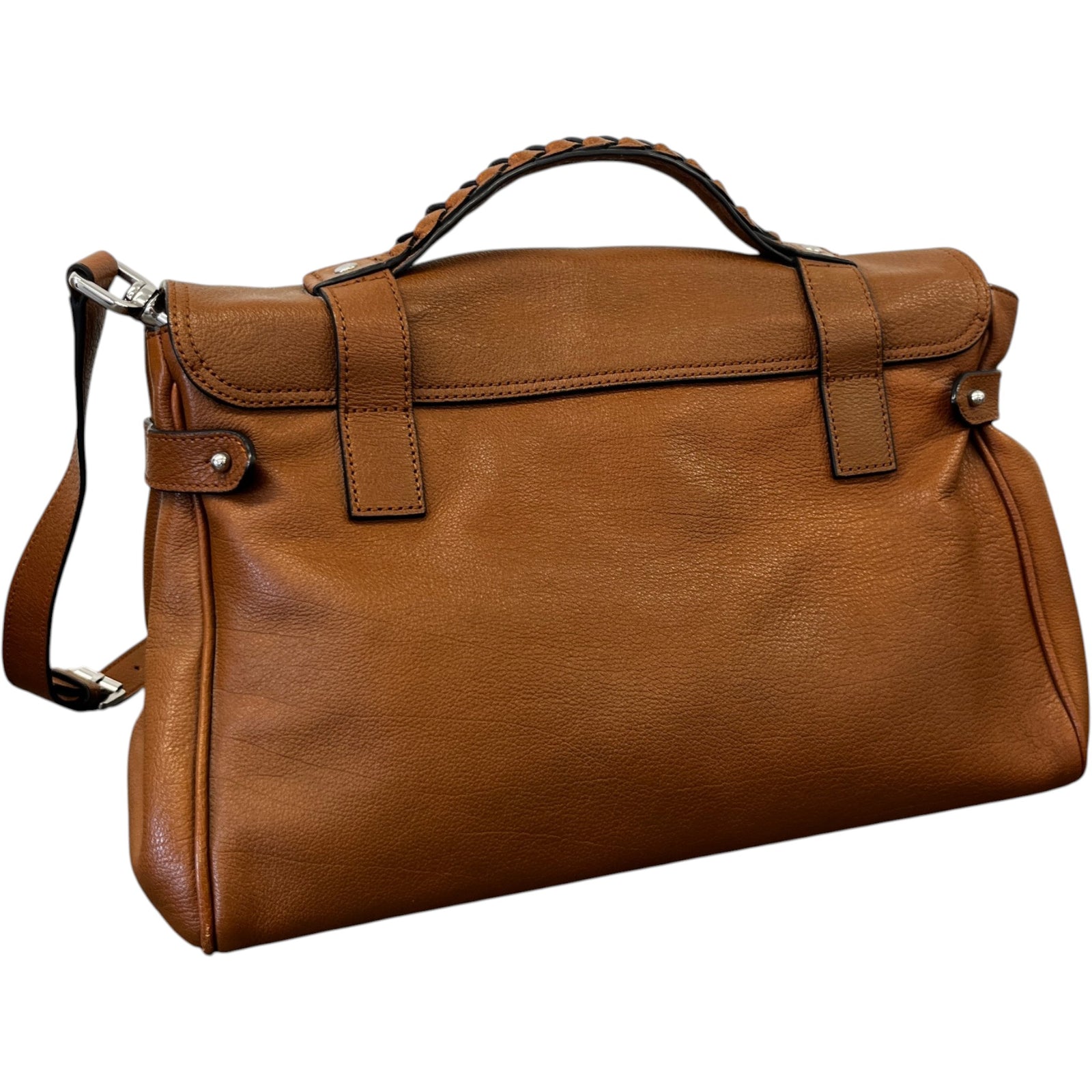 Women's Alexa Satchel Bag Brown - Photo 8