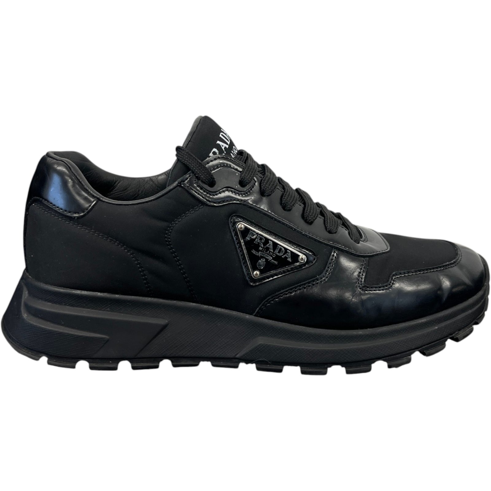 Men's Re-Nylon Prax 1 Low Trainers Black Size EU 40 / UK 6 - Photo 1