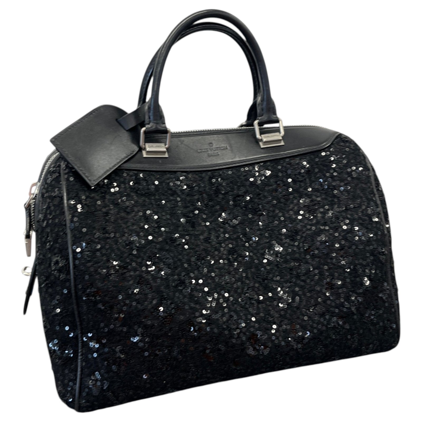 Women's Limited Edition Sunshine Express Speedy 30 Handbag Black - Photo 4