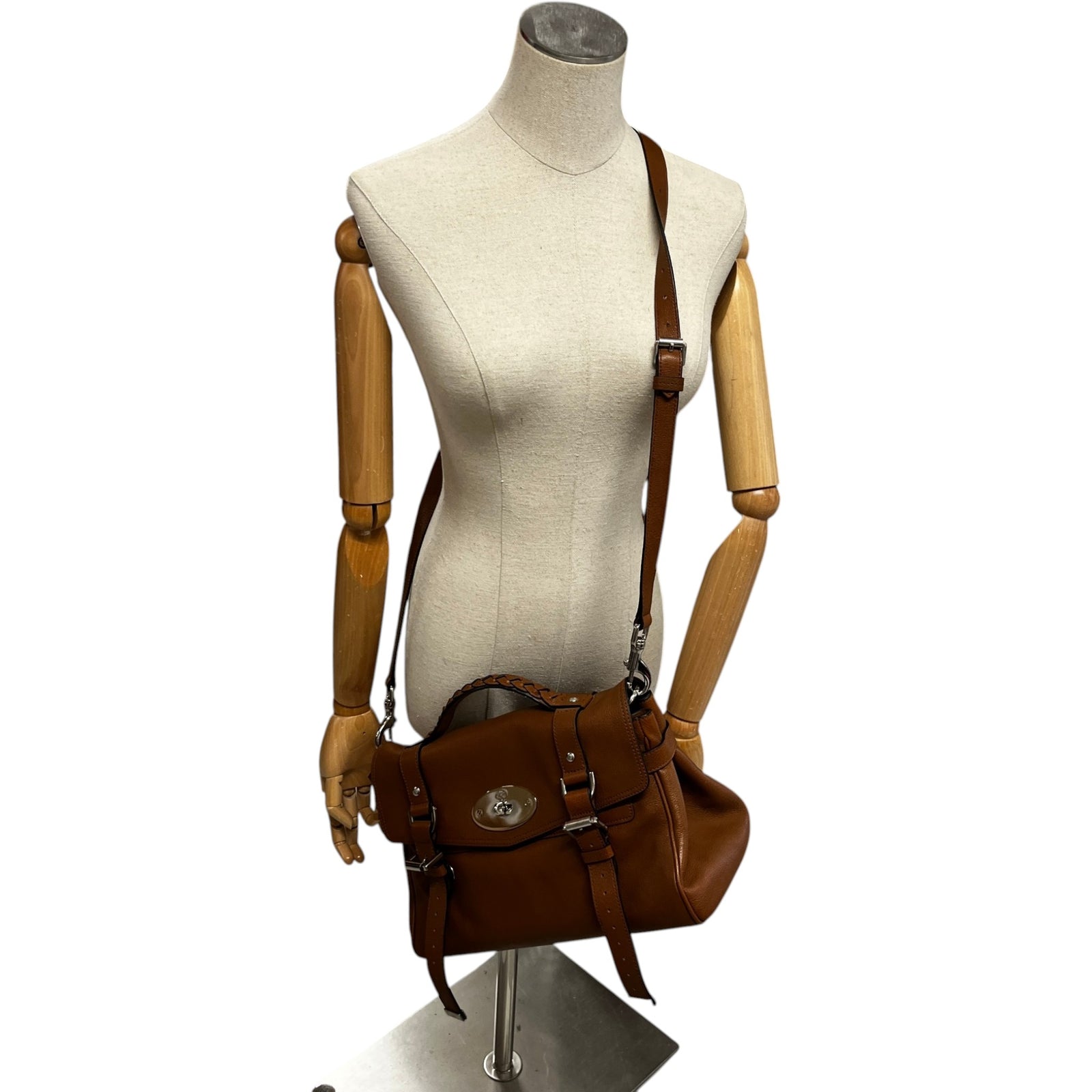 Women's Alexa Satchel Bag Brown - Photo 2
