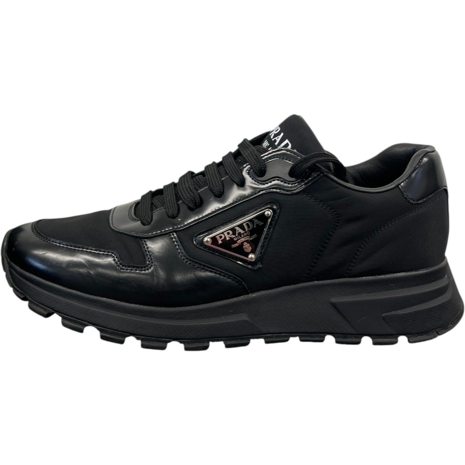 Men's Re-Nylon Prax 1 Low Trainers Black Size EU 40 / UK 6 - Photo 5