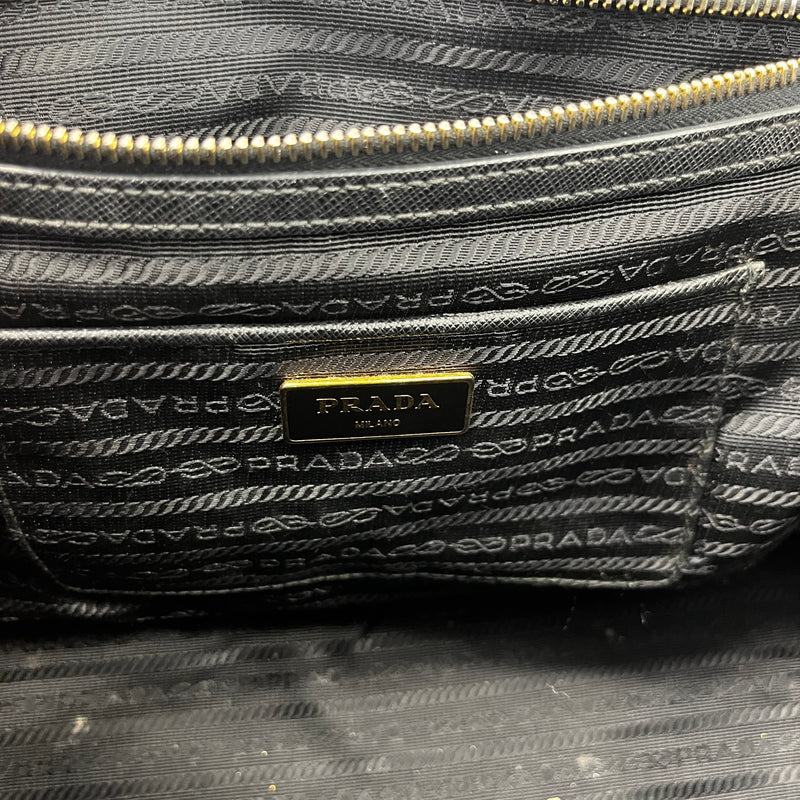 Women's Galleria Saffiano Handbag Black