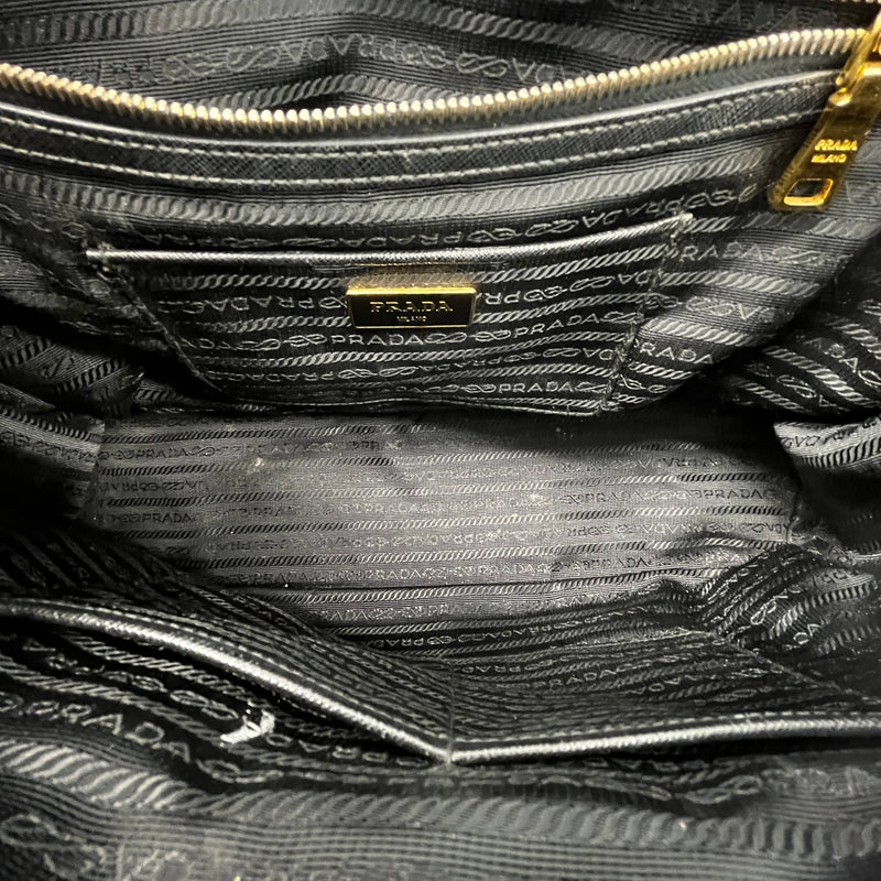 Women's Galleria Saffiano Handbag Black