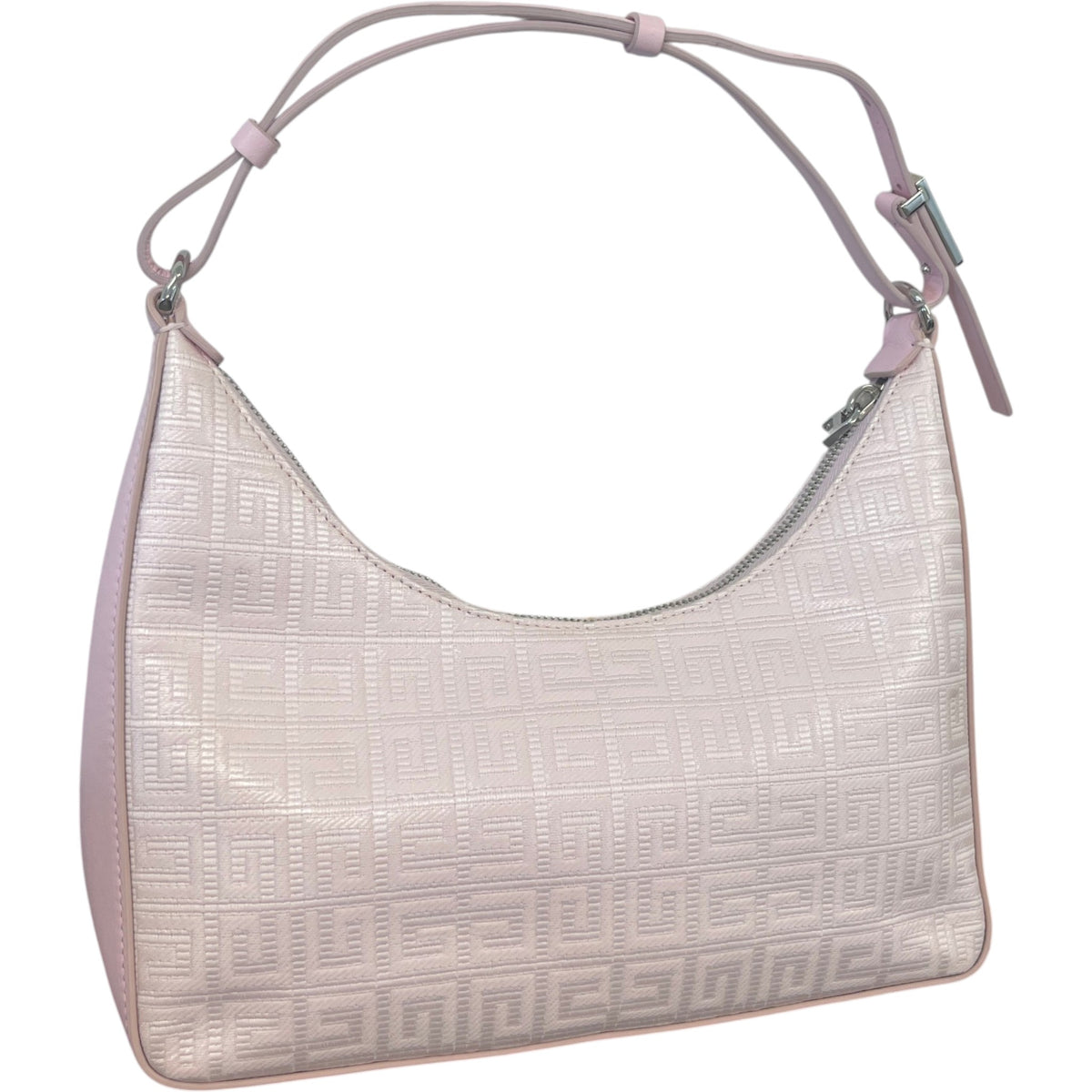 Women's Canvas Logo 4G Embossed Small Handbag Pink - Photo 8