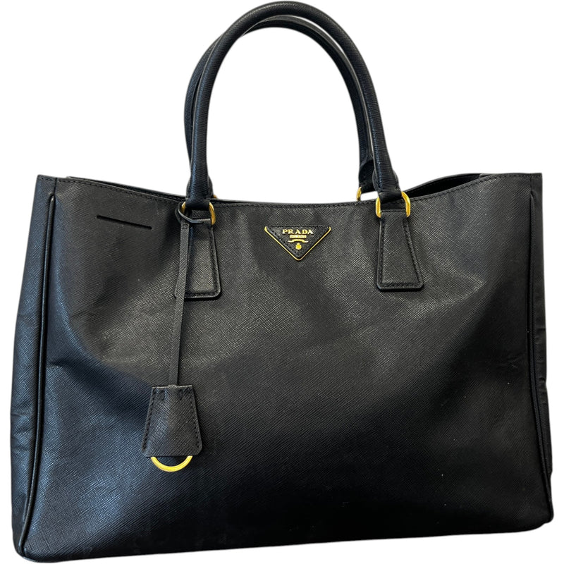 Women's Galleria Saffiano Handbag Black