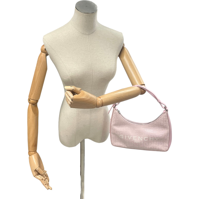 Women's Canvas Logo 4G Embossed Small Handbag Pink