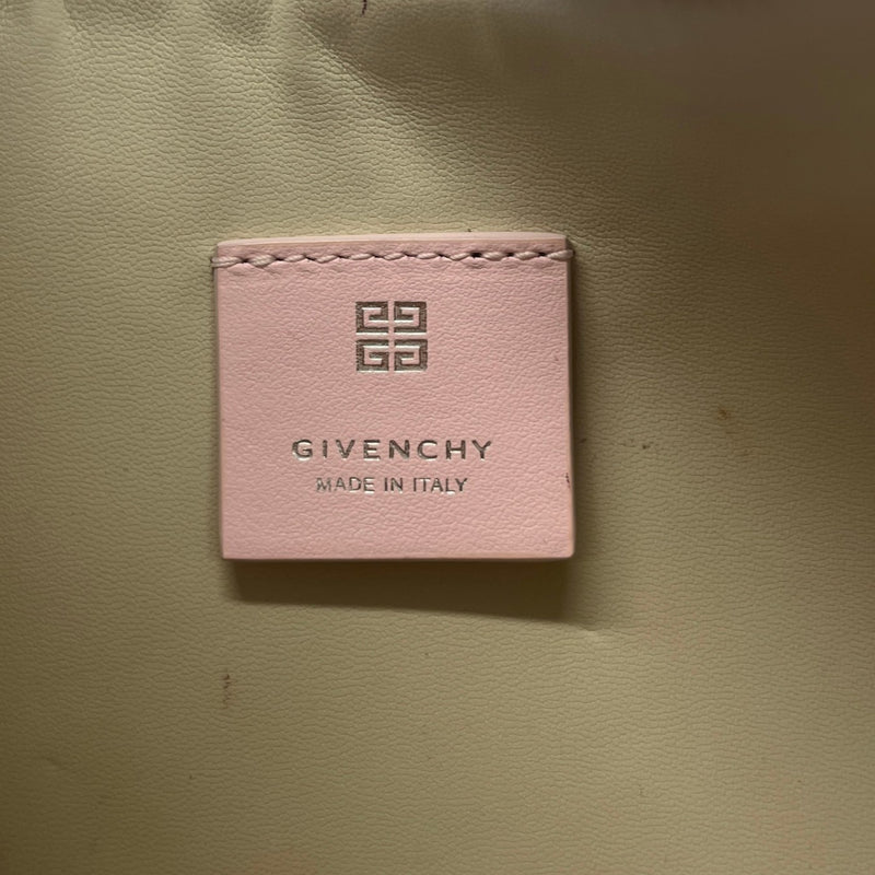 Women's Canvas Logo 4G Embossed Small Handbag Pink