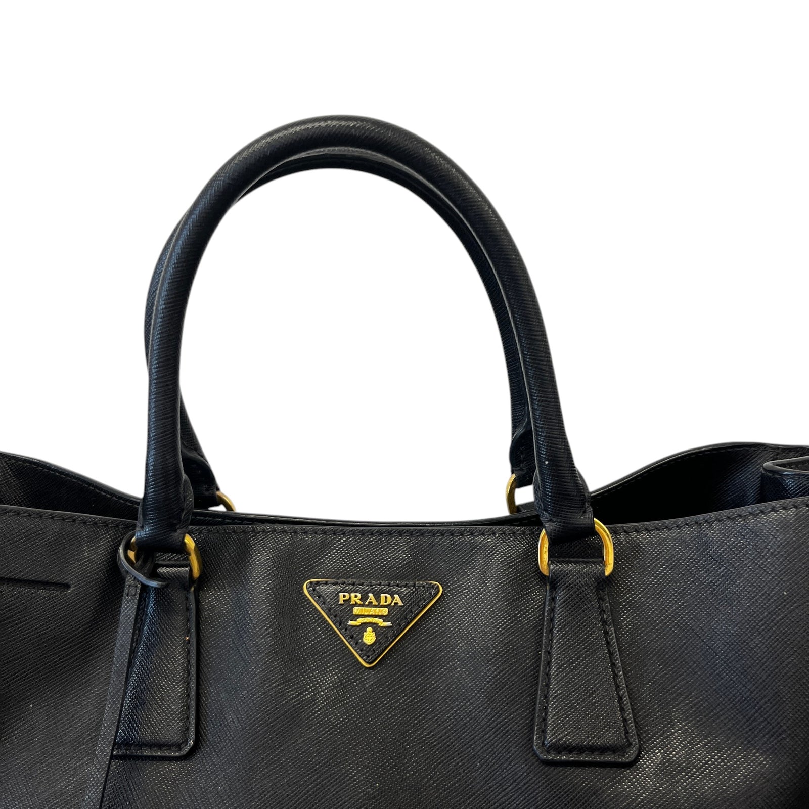 Women's Galleria Saffiano Handbag Black - Photo 10