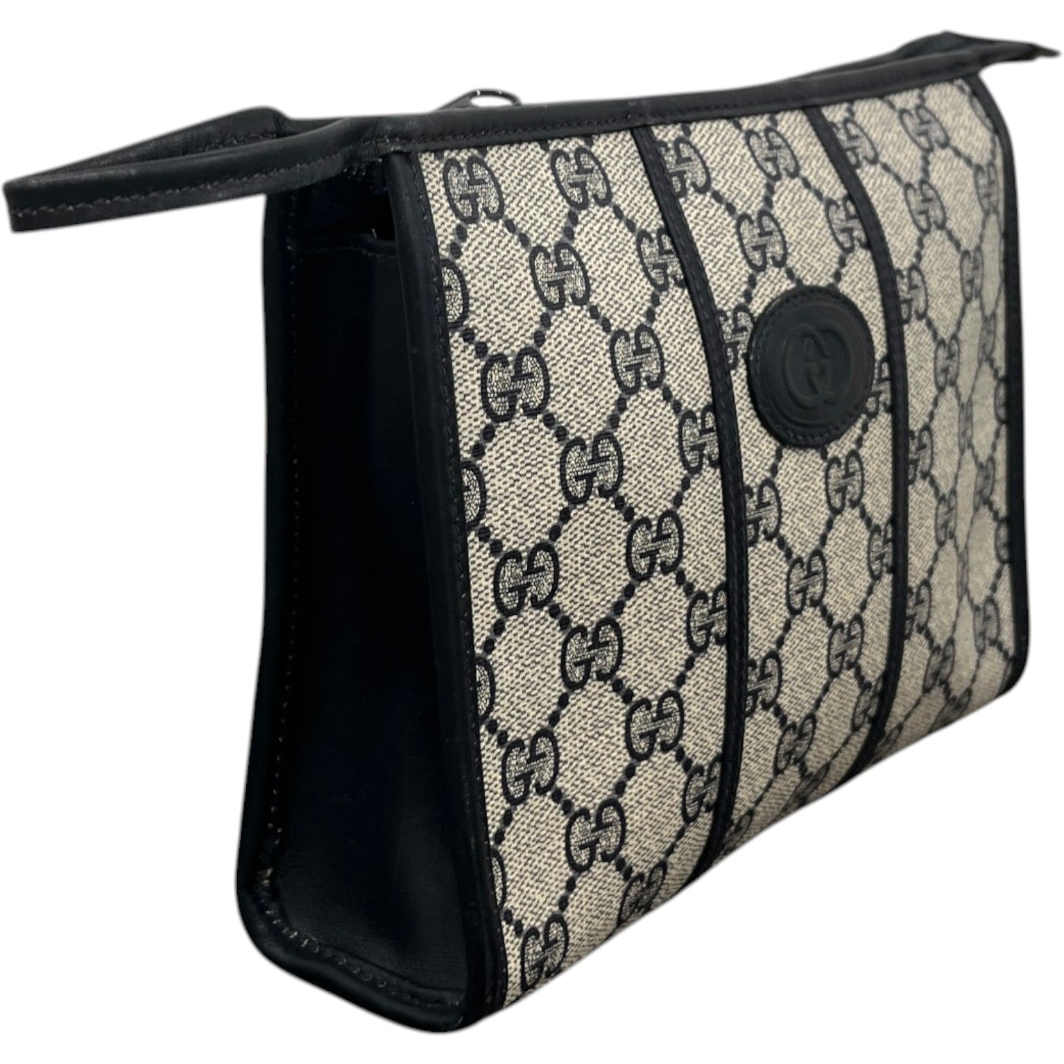 Women's Gg Supreme Toiletry Bag Beige - Photo 4
