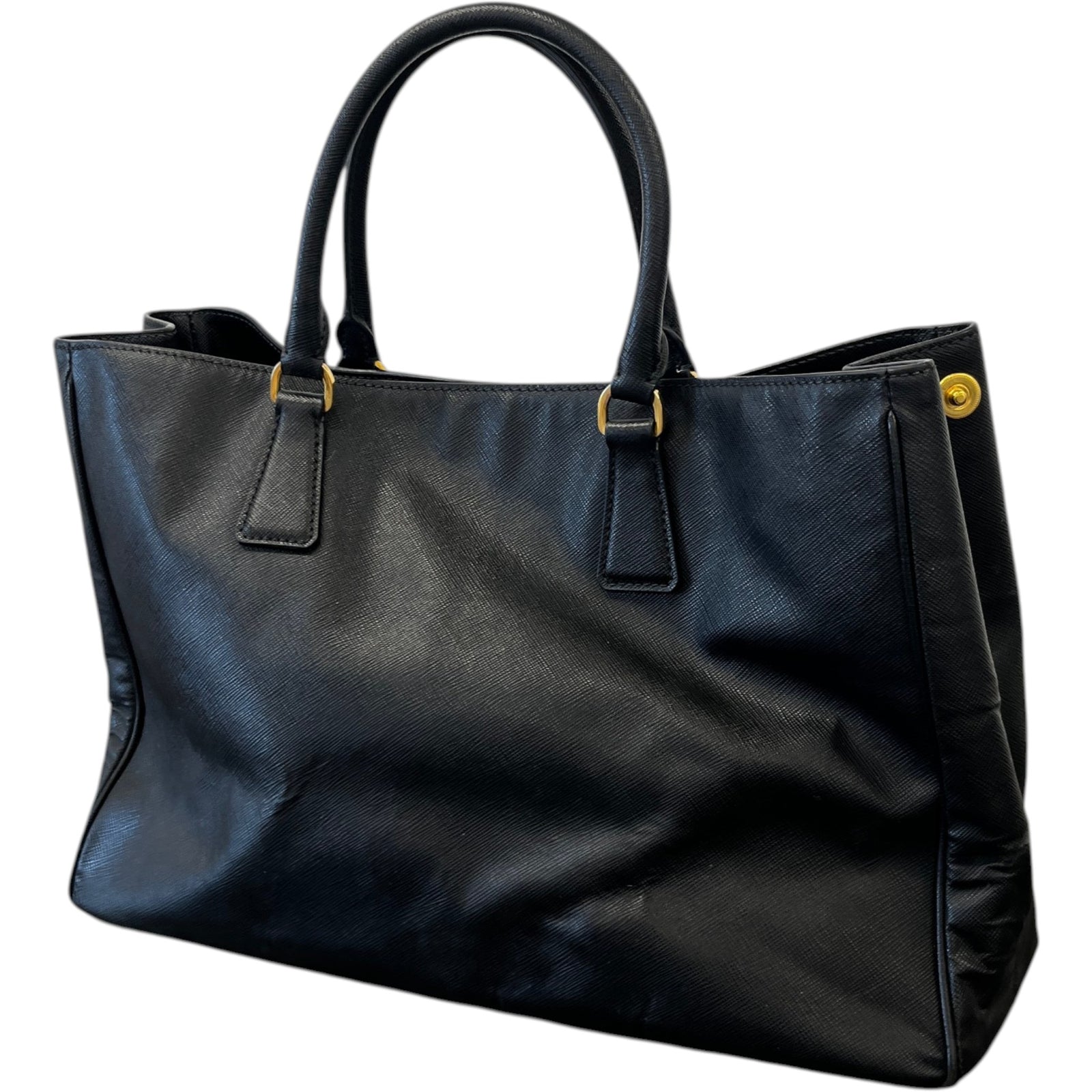 Women's Galleria Saffiano Handbag Black - Photo 9