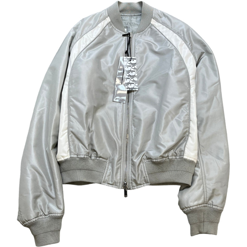Men's X Air Jordan Bomber Jacket Grey Size IT 48 / M