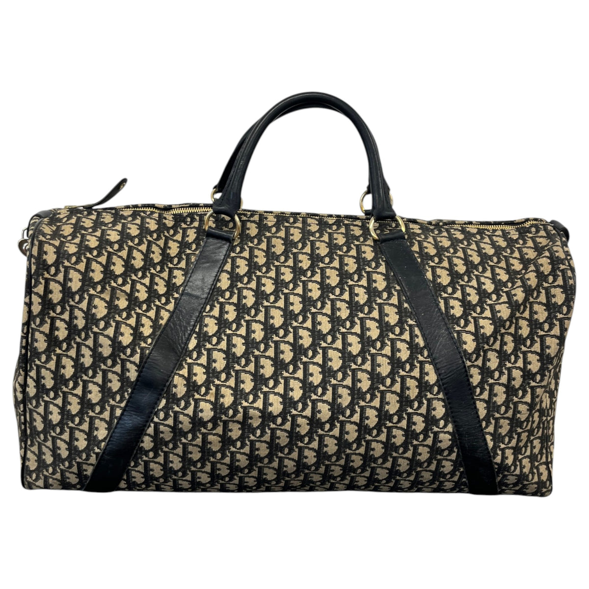 Women's Oblique Boston Travel Bag Navy - Photo 1
