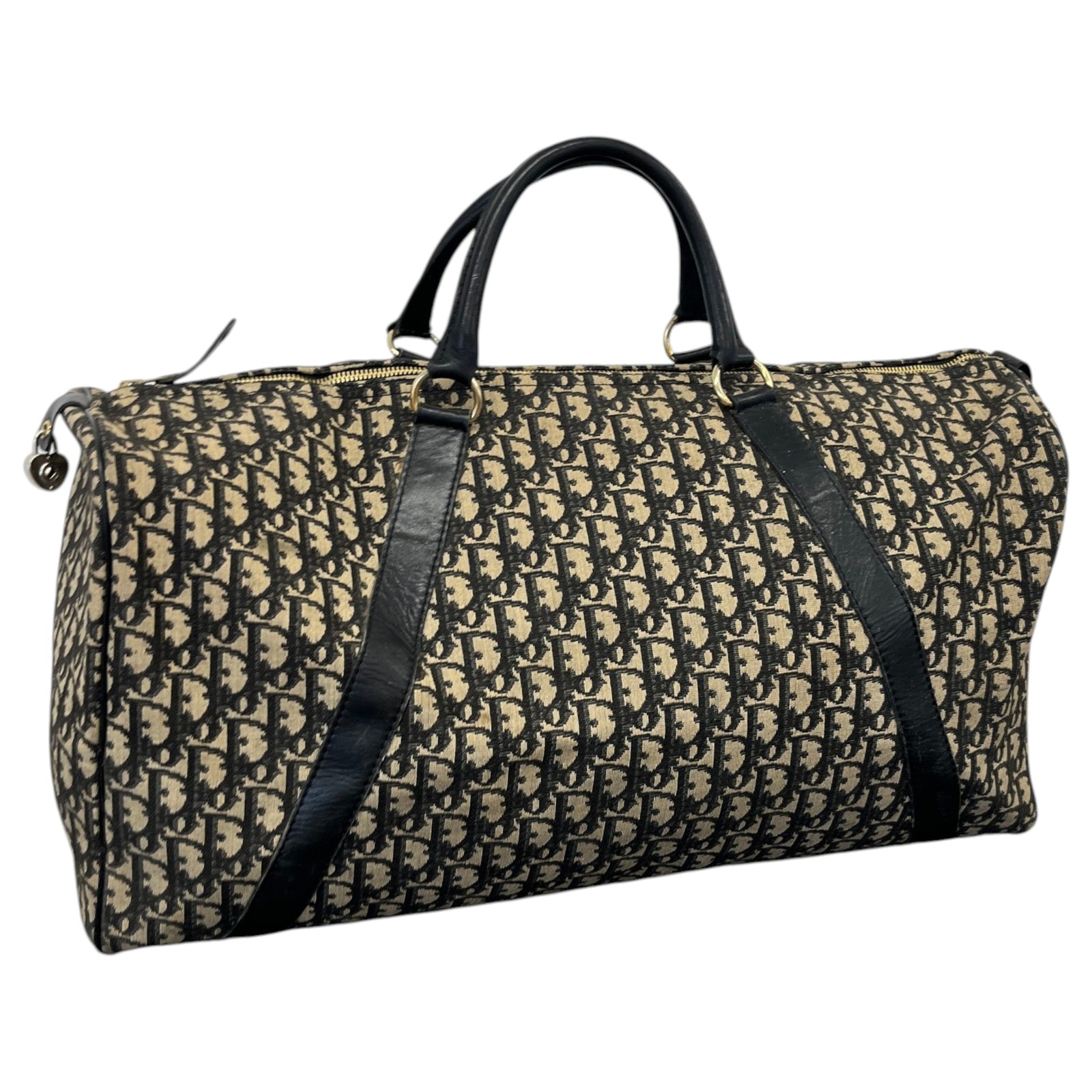 Women's Oblique Boston Travel Bag Navy - Photo 4