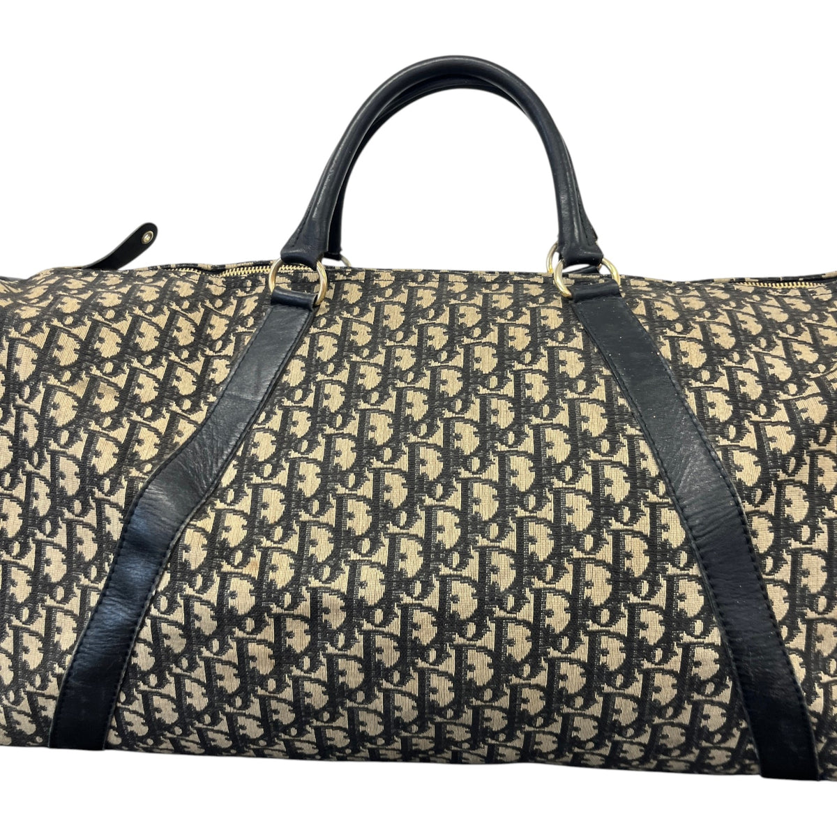 Women's Oblique Boston Travel Bag Navy - Photo 11