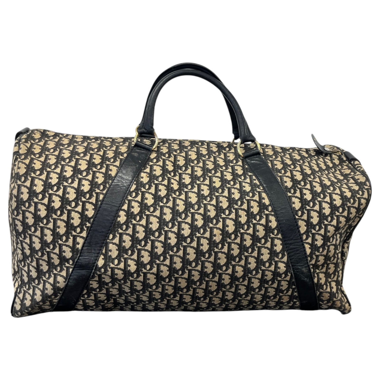 Women's Oblique Boston Travel Bag Navy - Photo 3