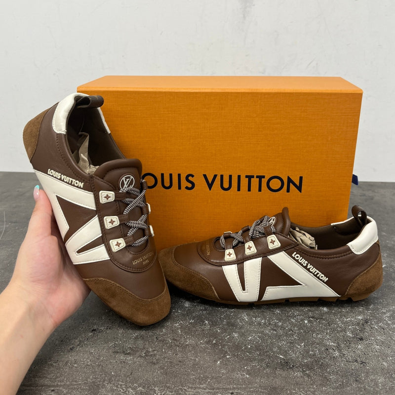 Women's Lv Sneakerina Low Trainers Brown Size EU 36 / UK 3