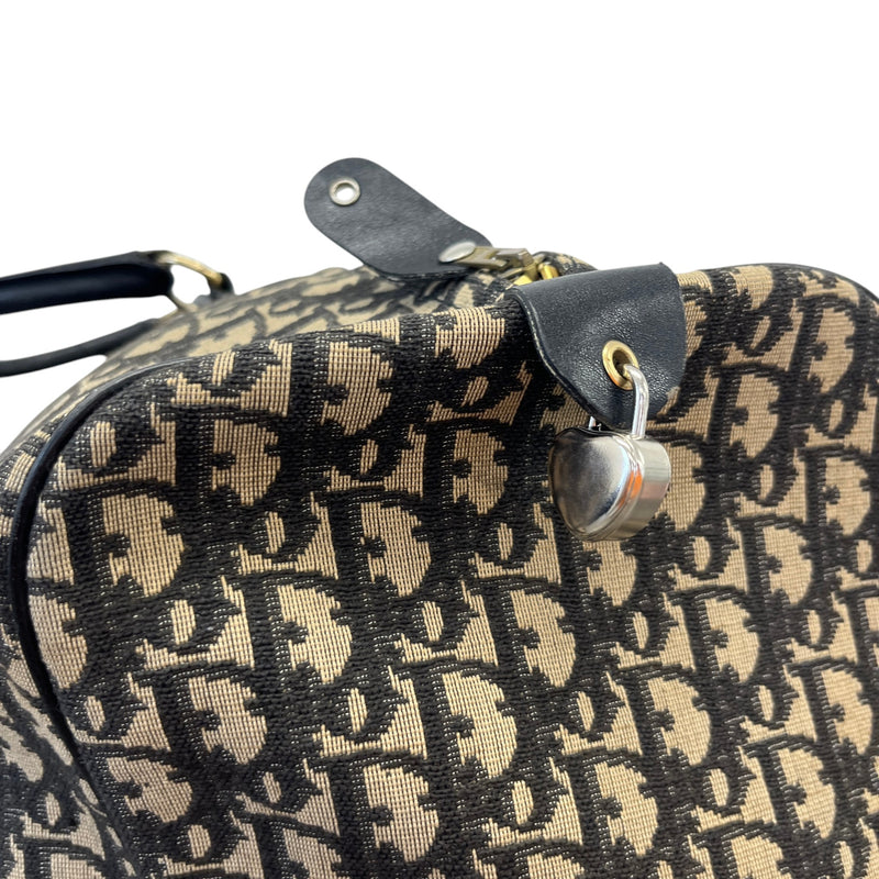 Women's Oblique Boston Travel Bag Navy