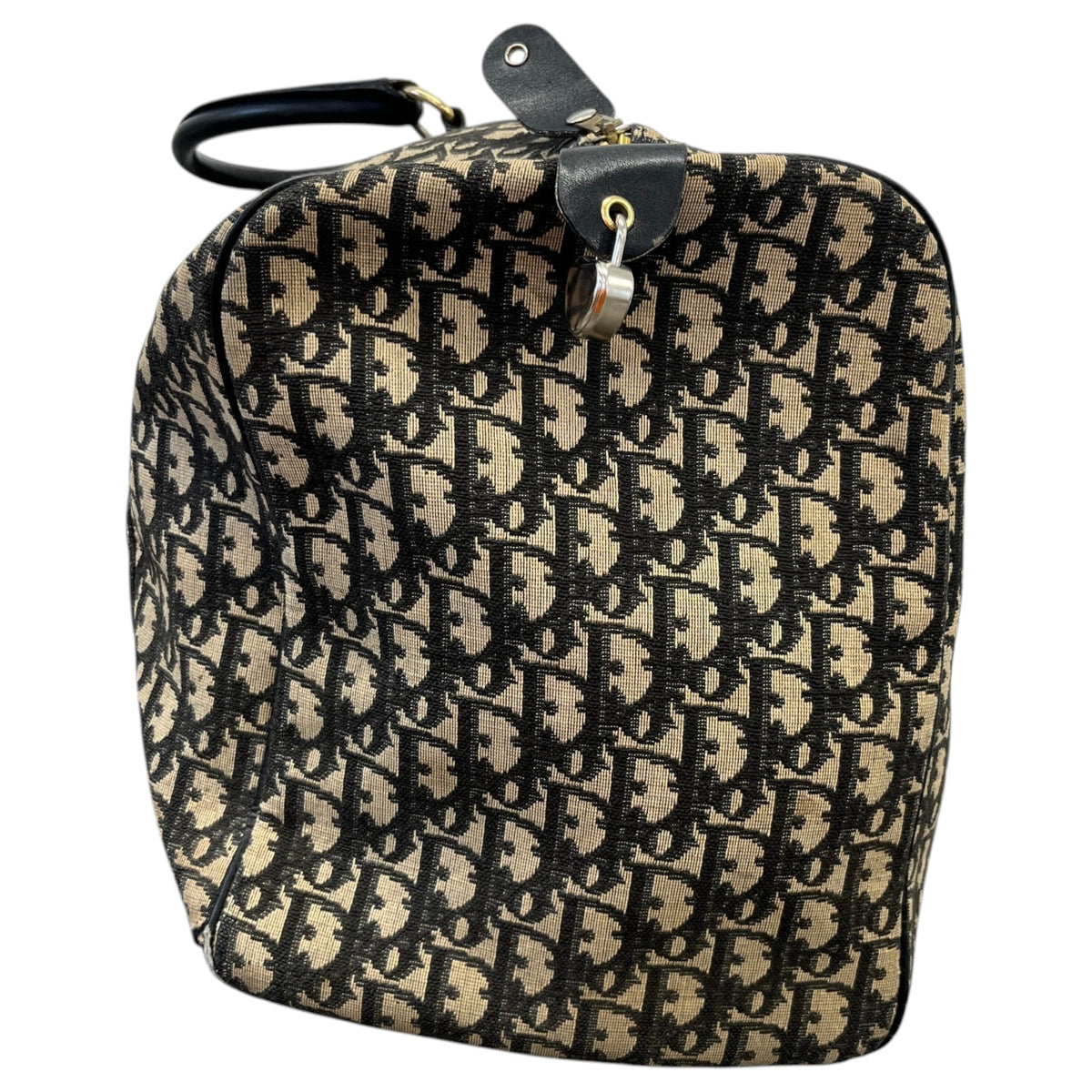 Women's Oblique Boston Travel Bag Navy - Photo 7