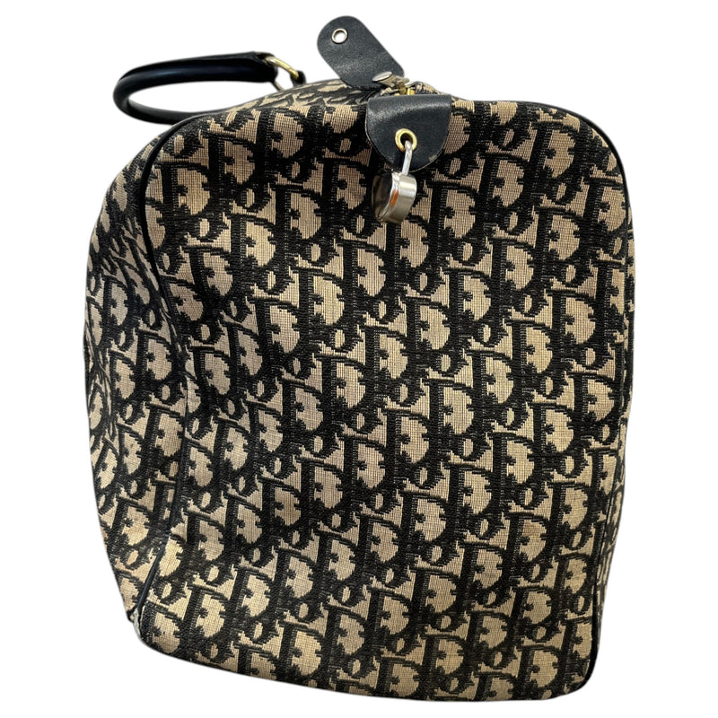 Women's Oblique Boston Travel Bag Navy