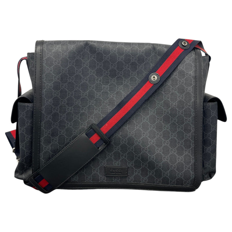 Women's GG Supreme Large Changing Bag Black