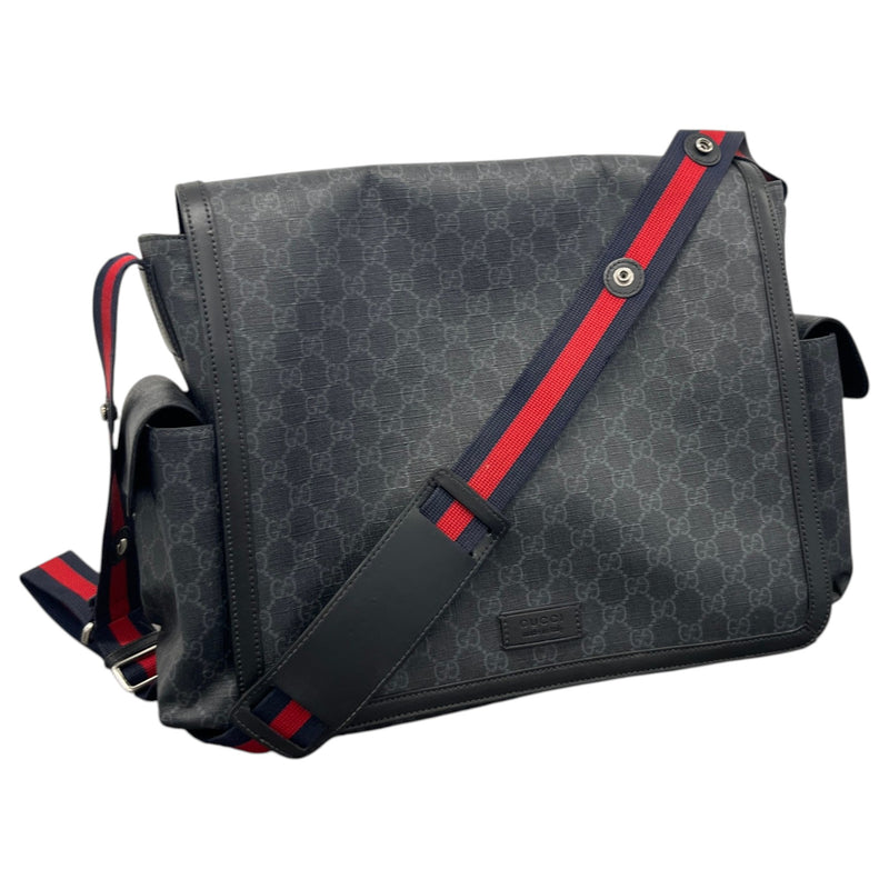 Women's GG Supreme Large Changing Bag Black