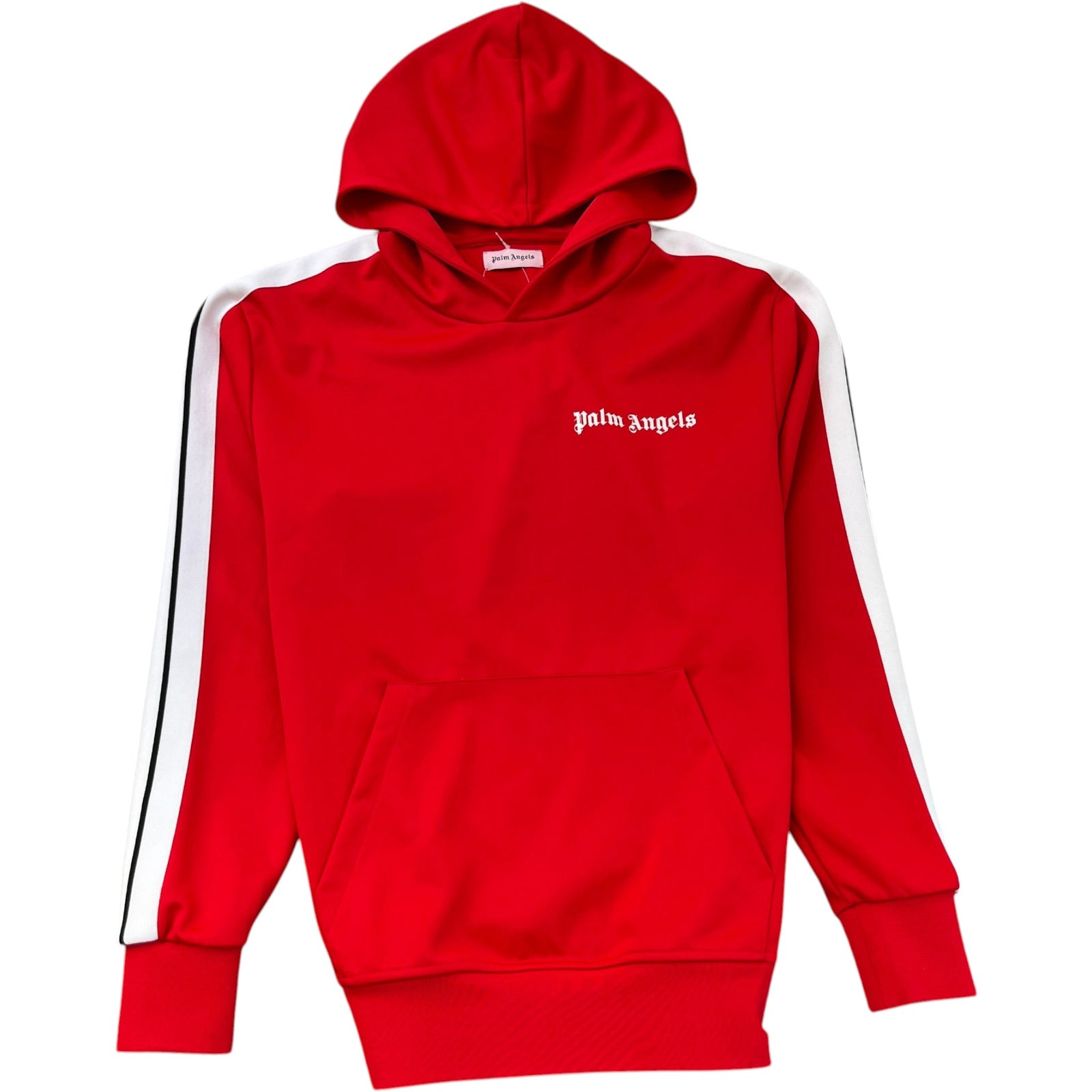 Men's Logo Print Hoodie Red Size S - Photo 1