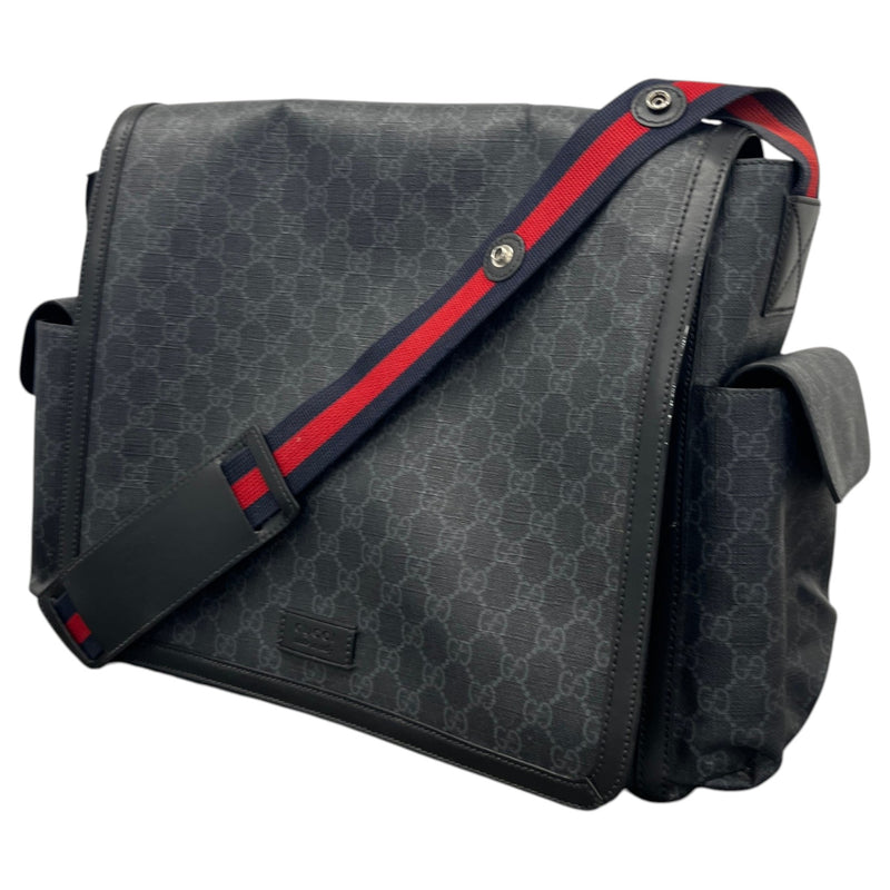 Women's GG Supreme Large Changing Bag Black