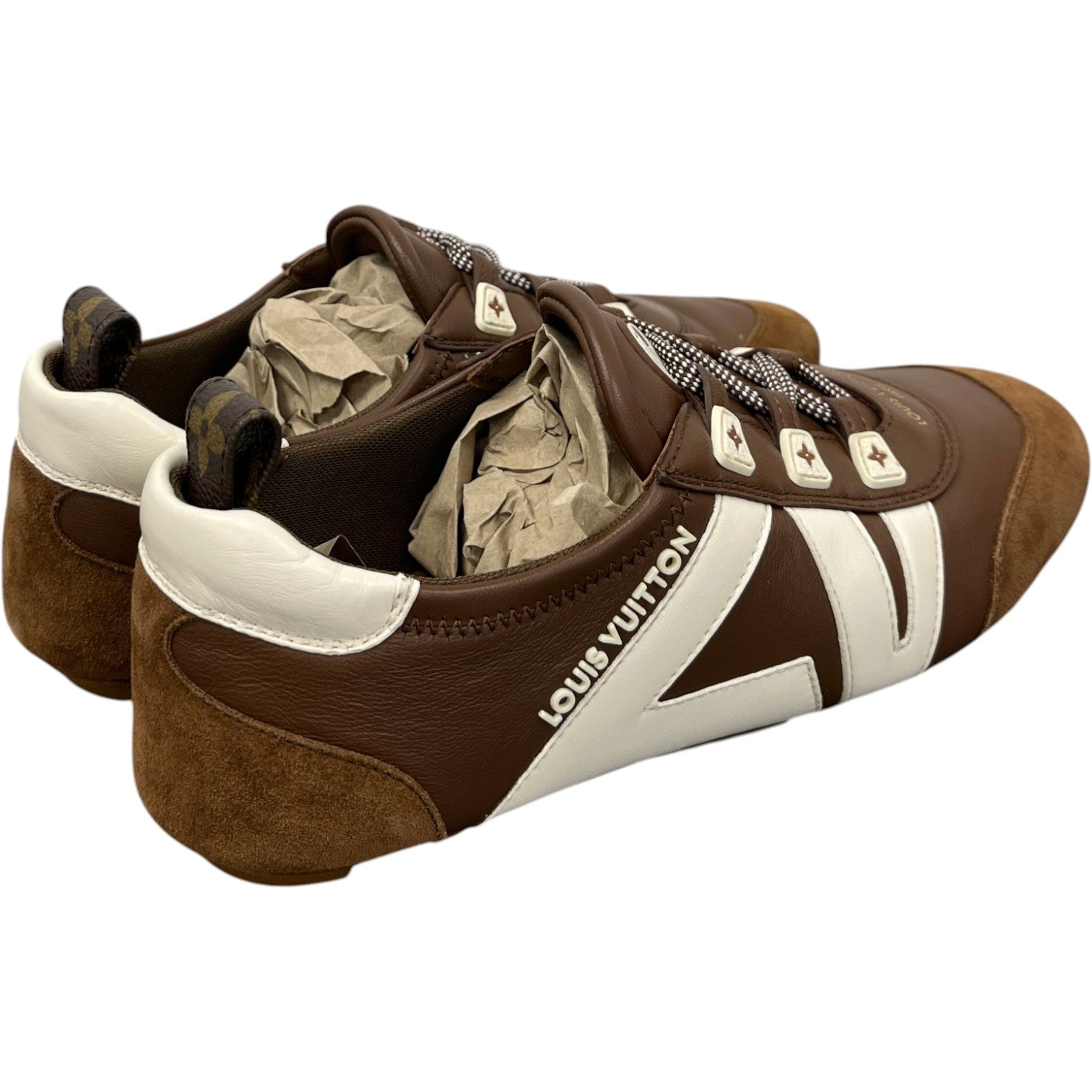 Women's Lv Sneakerina Low Trainers Brown Size EU 36 / UK 3 - Photo 7