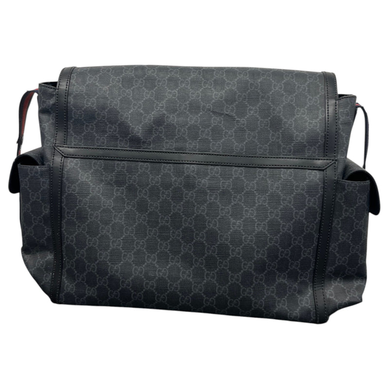 Women's GG Supreme Large Changing Bag Black
