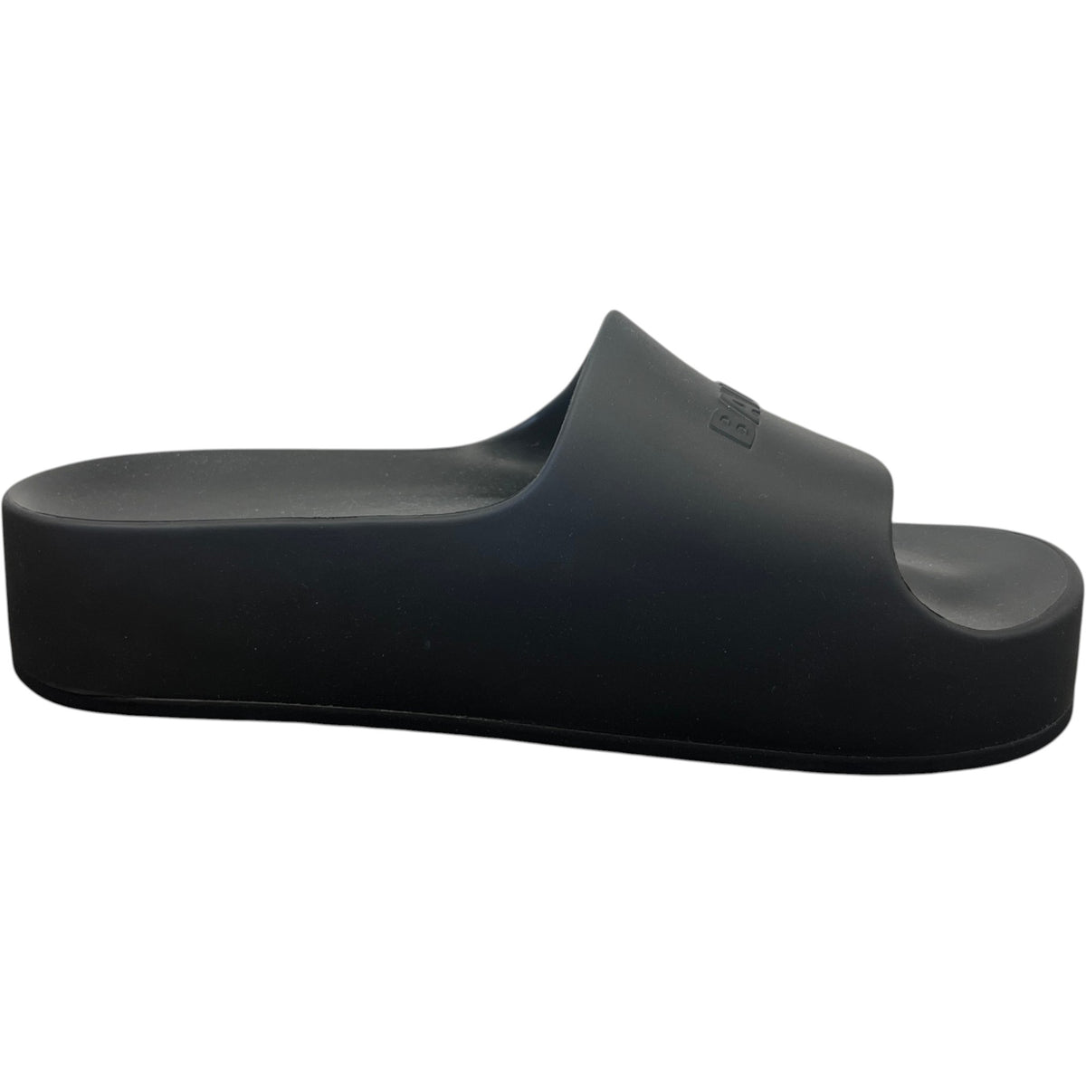 Women's Chunky Platform Slides Black Size UK 7 / EU 40 - Photo 4