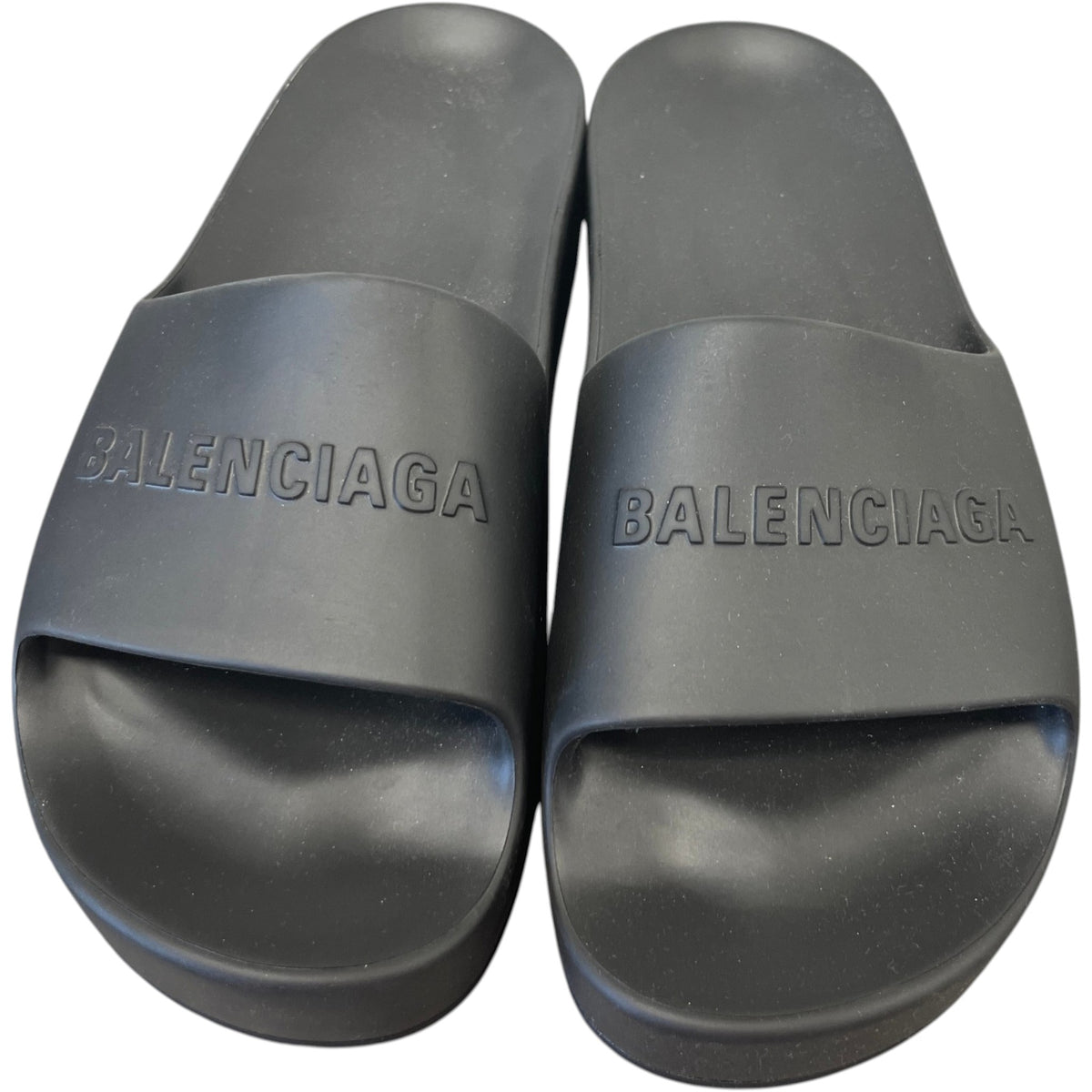 Women's Chunky Platform Slides Black Size UK 7 / EU 40 - Photo 6