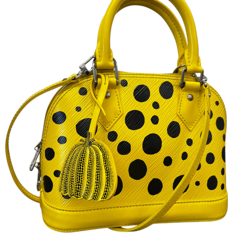 Women's X Yayoi Kusama Bb Alma Handbag Yellow