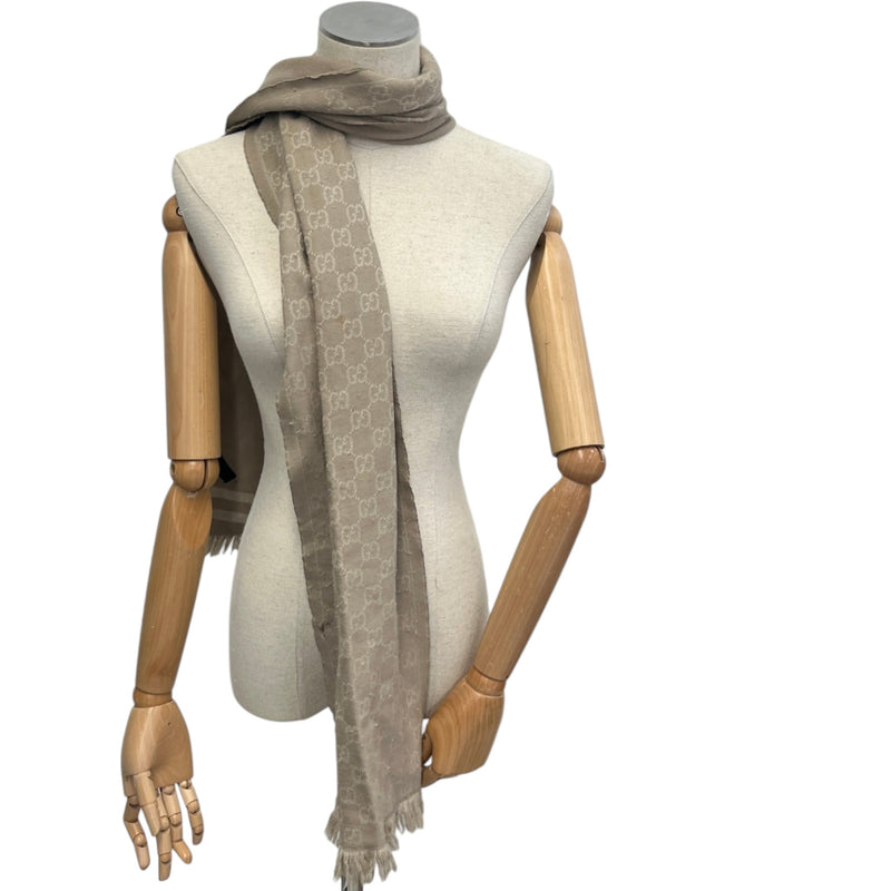 Women's Gg Supreme Scarf Beige