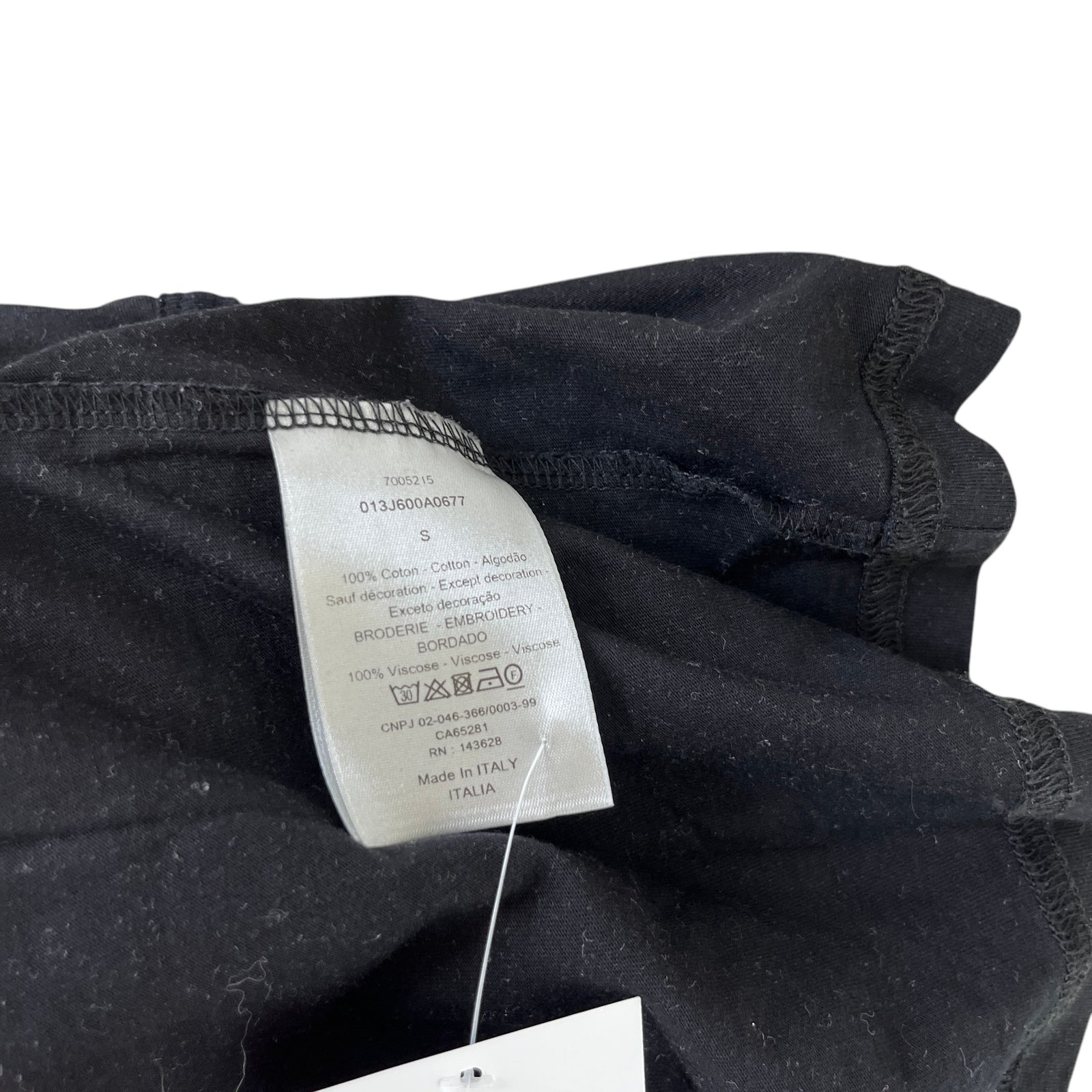 Men's Cd Icon T-Shirt Black Size S - Photo 8