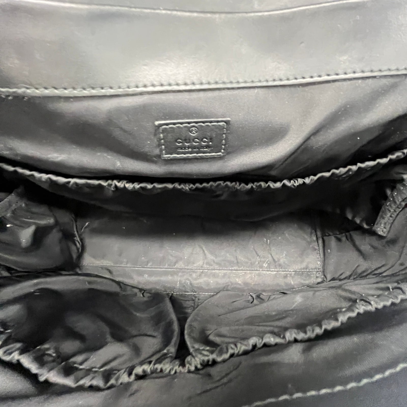Women's GG Supreme Large Changing Bag Black - Photo 13