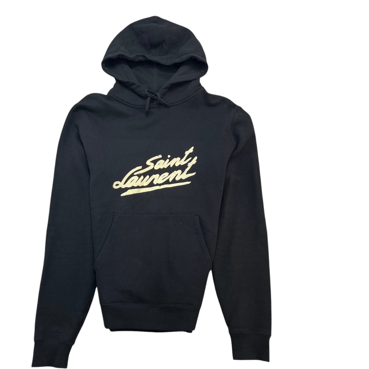 Men's Signature Logo Hoodie Black Size M - Photo 1