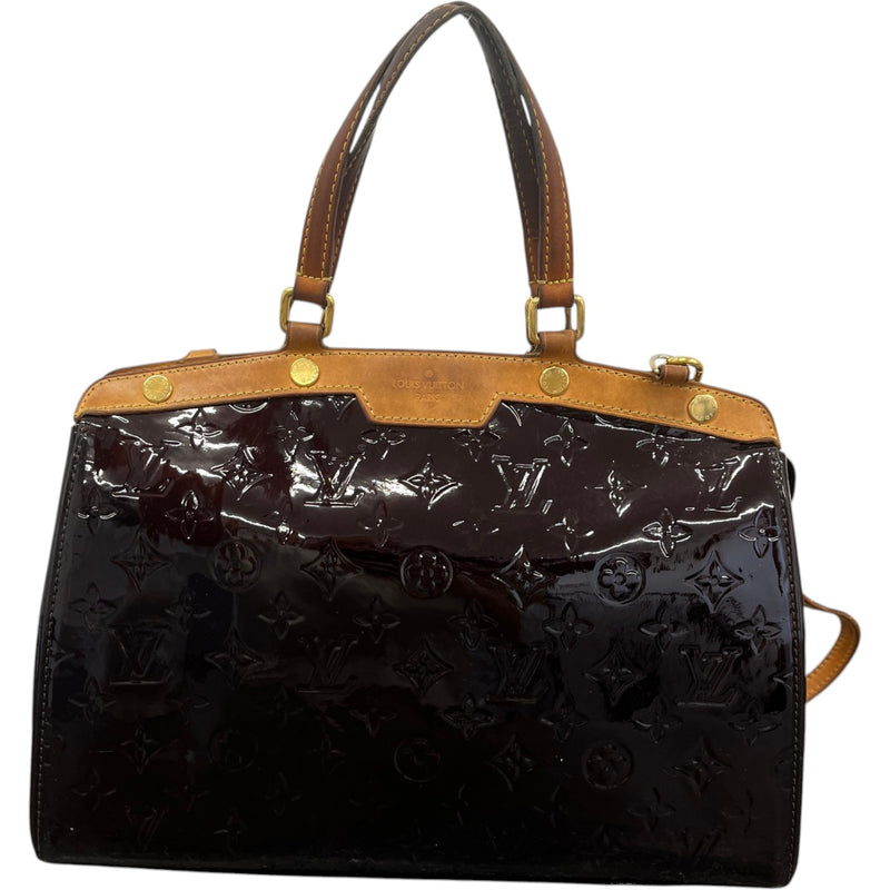 Women's Monogram Vernis Brea Mm Bag Burgundy