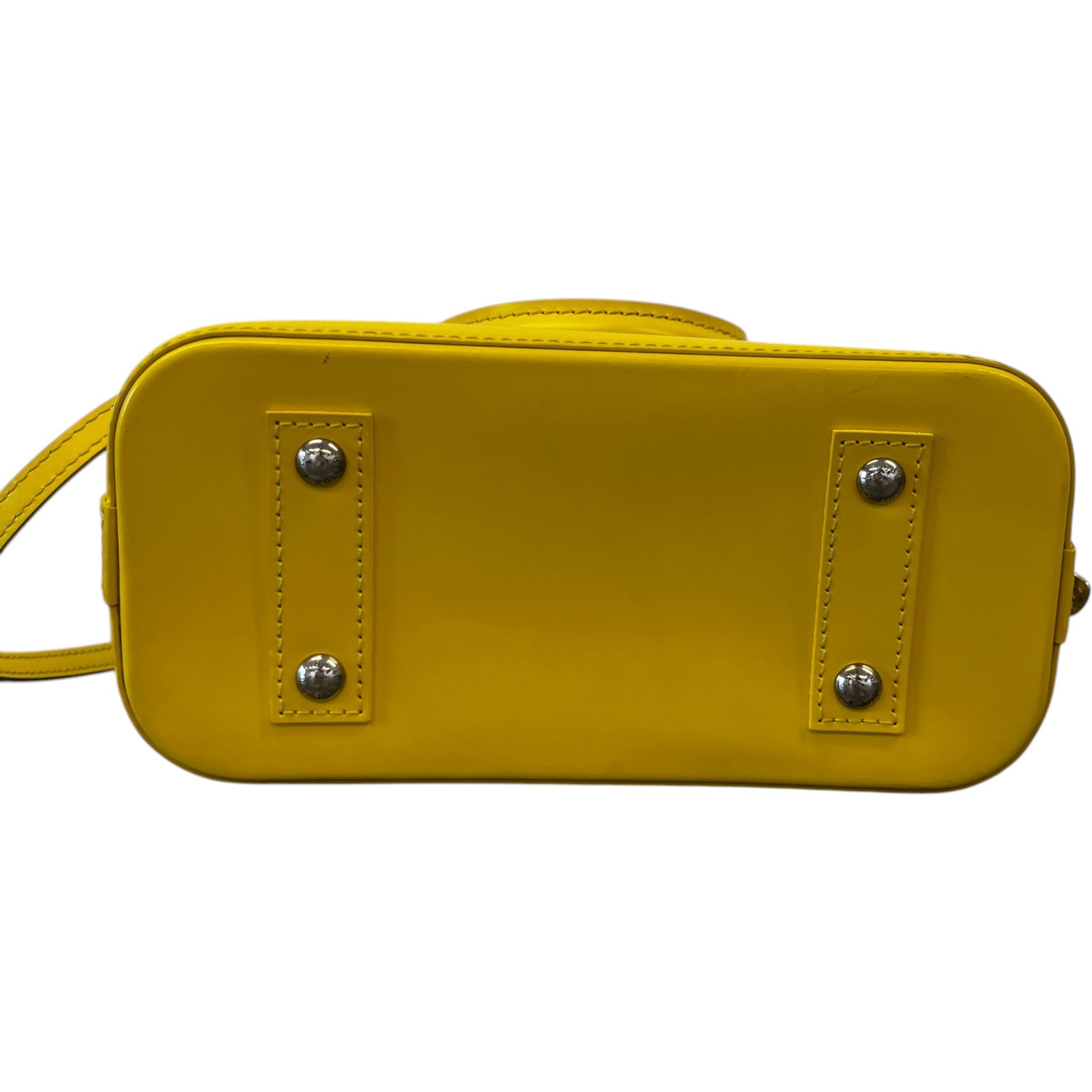 Women's X Yayoi Kusama Bb Alma Handbag Yellow - Photo 11