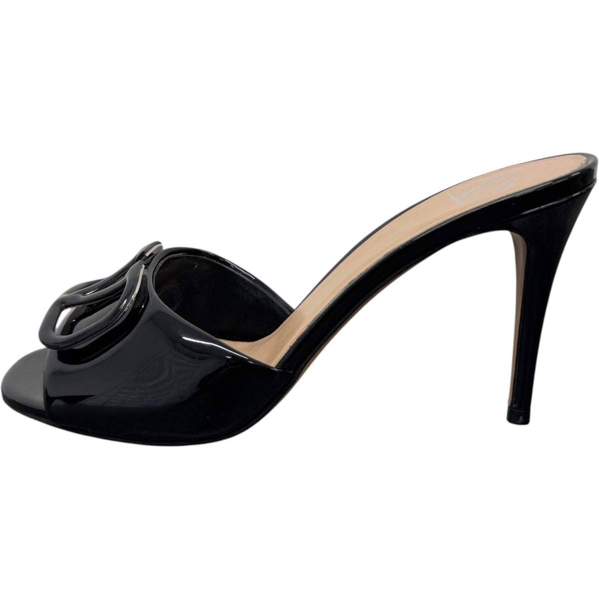Women's VLogo Signature Heels Black Size UK 4 / EU 37 - Photo 4