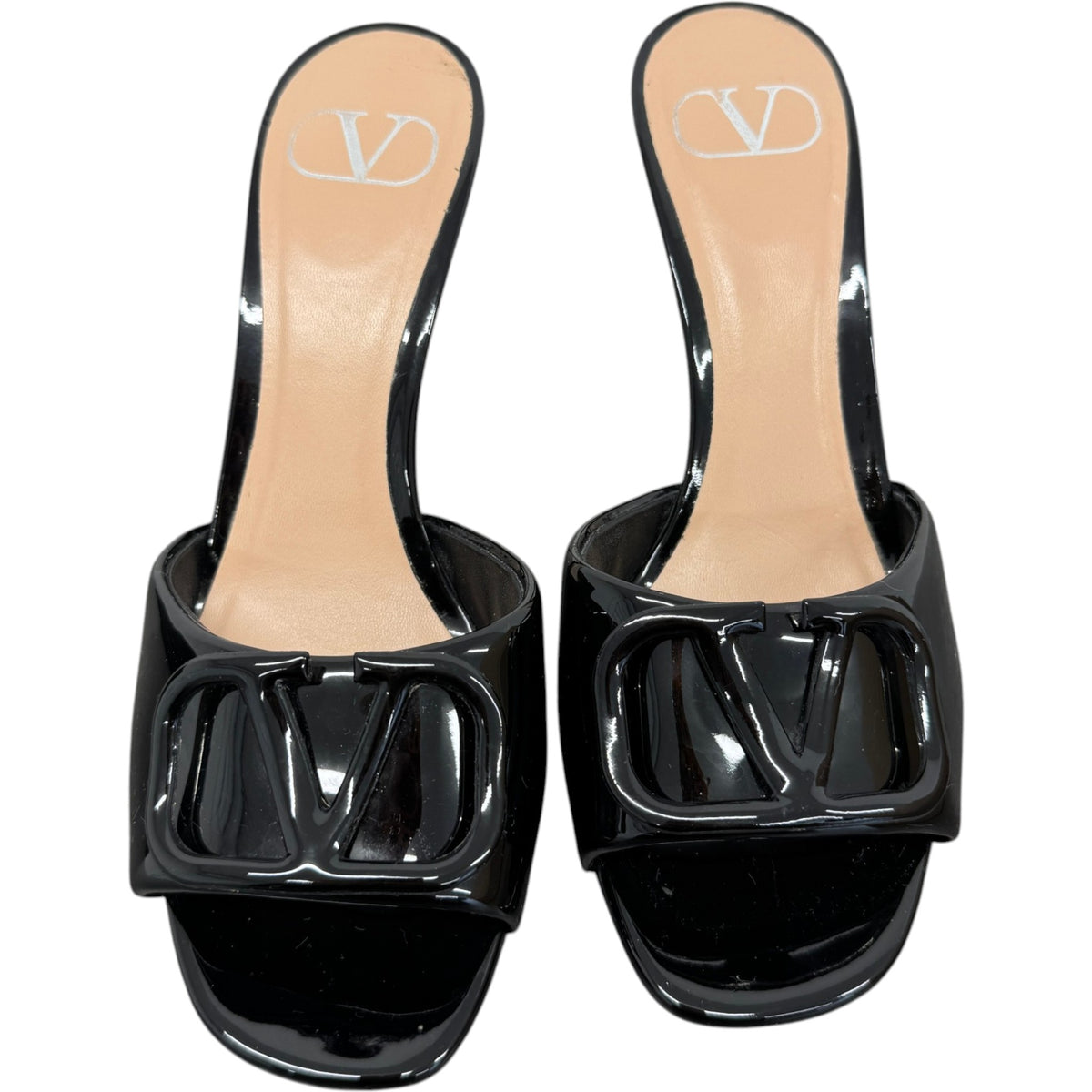 Women's VLogo Signature Heels Black Size UK 4 / EU 37 - Photo 6