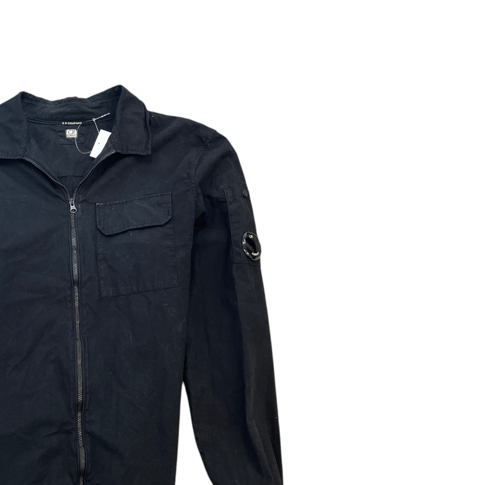 Men's Lens OverShirt Black Size M - Photo 3