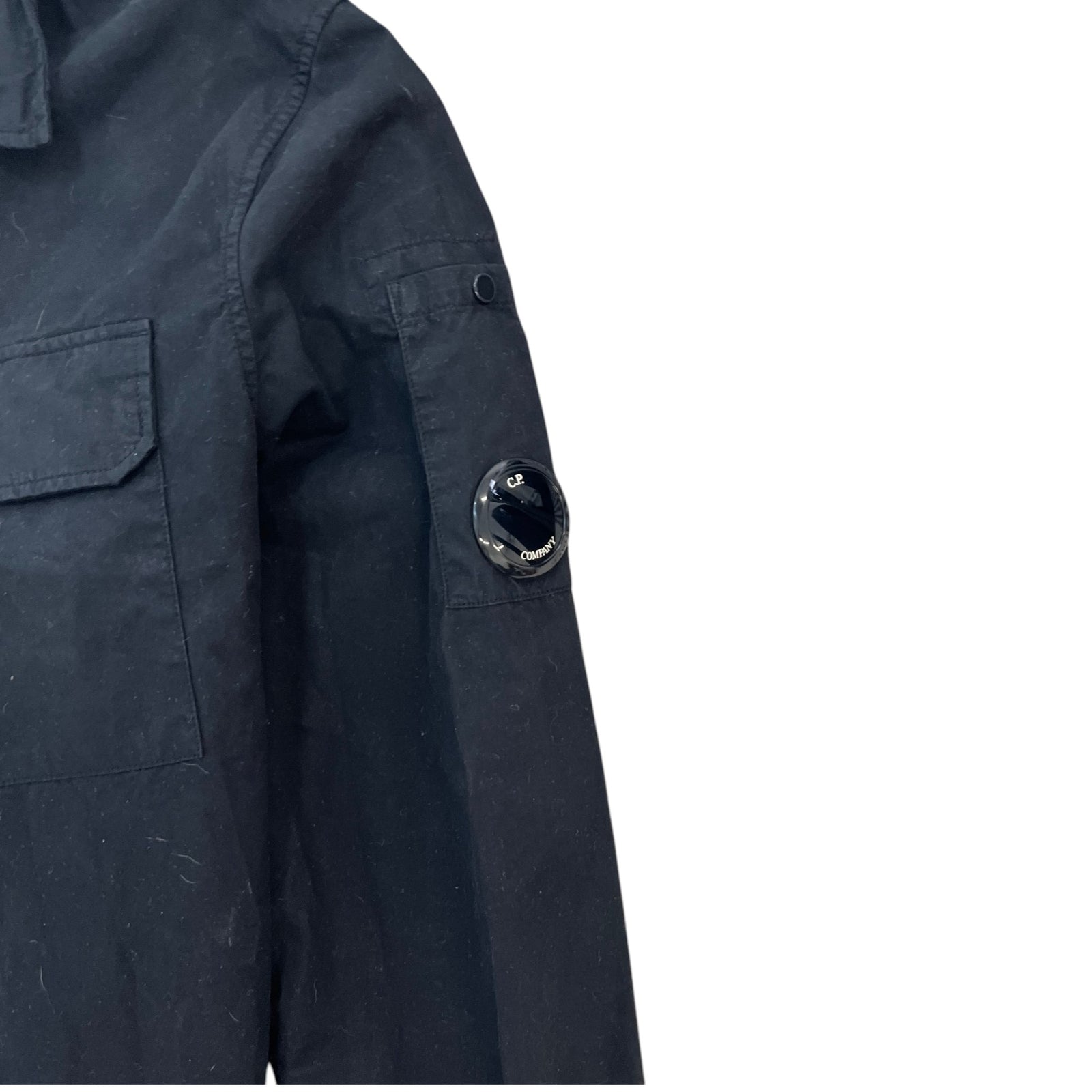 Men's Lens OverShirt Black Size M - Photo 5