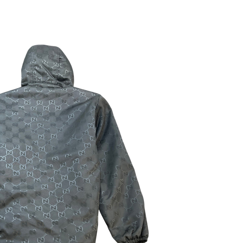 Men's Off The Grid GG Monogram Jacket Grey Size S