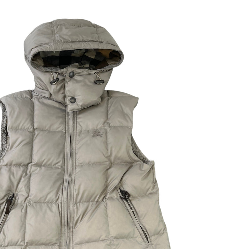 Men's Brit Vest Gilet Grey Size L