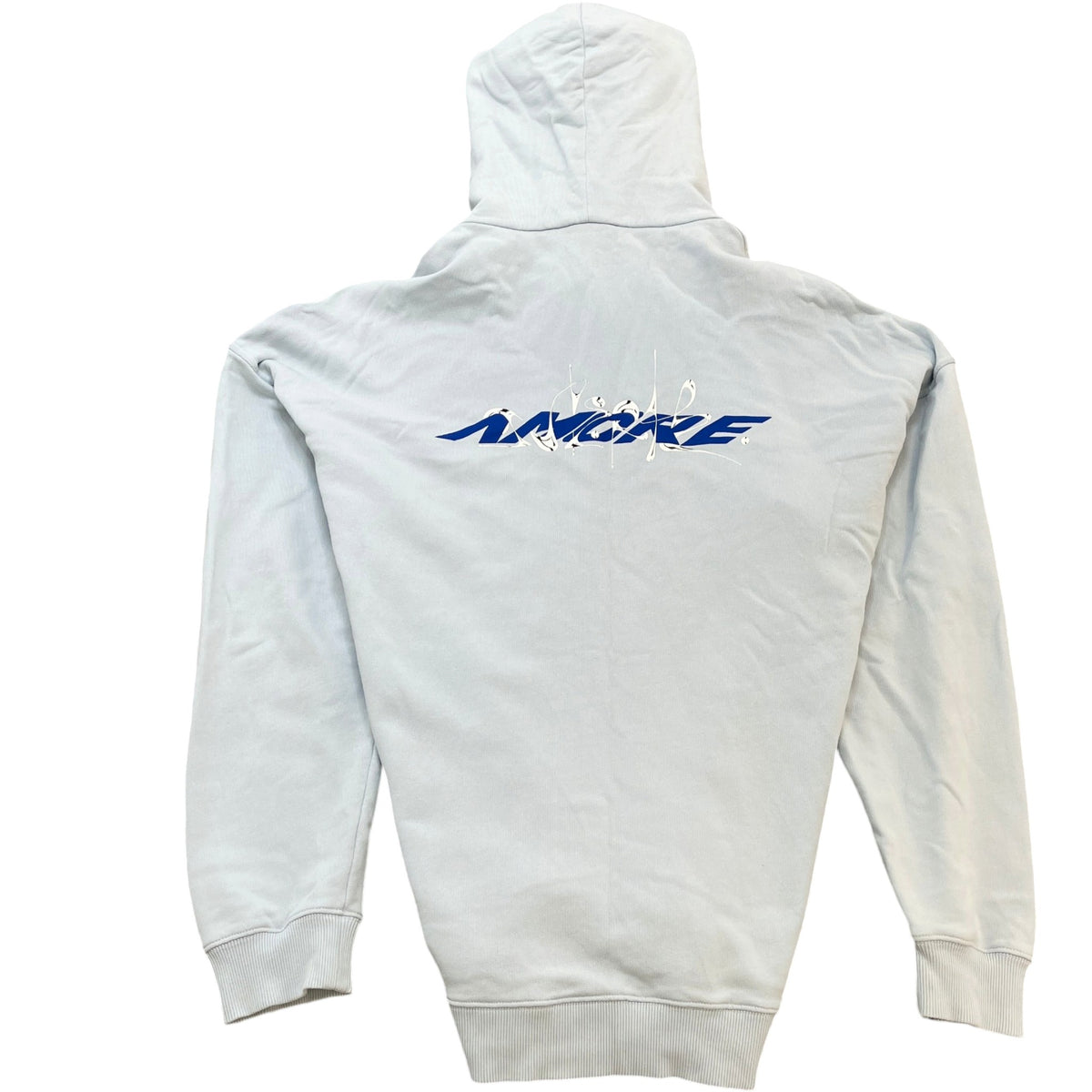 Men's Signature Script Logo Hoodie Blue Size XXL - Photo 2