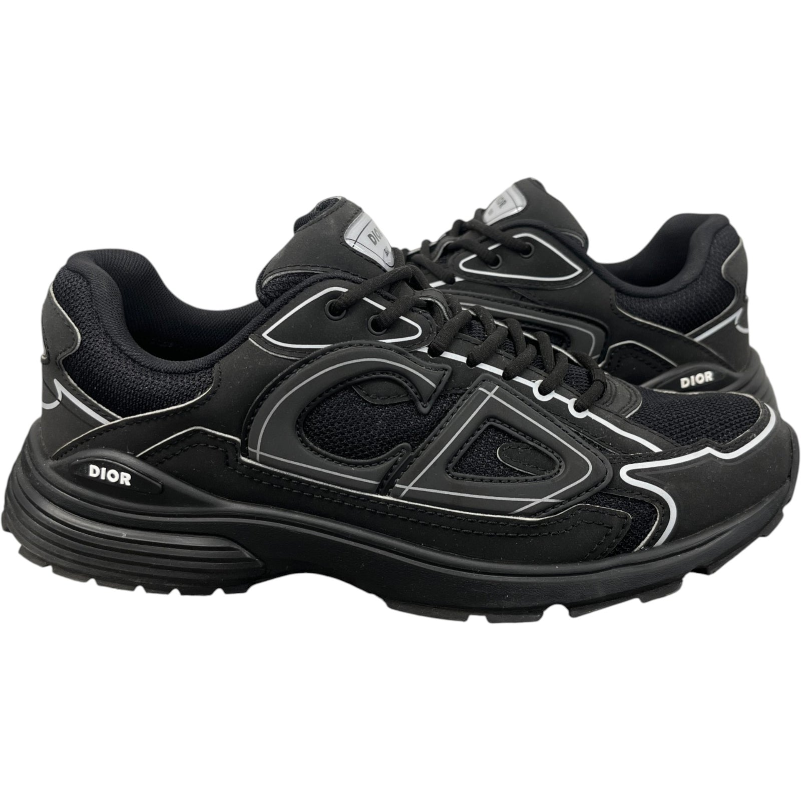 Men's B30 Low Trainers Black Size UK 9 / EU 43 - Photo 2