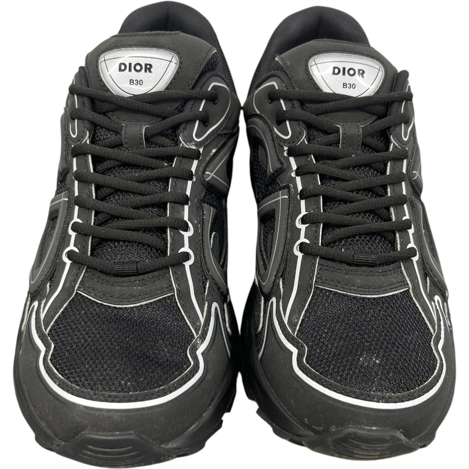 Men's B30 Low Trainers Black Size UK 9 / EU 43 - Photo 6