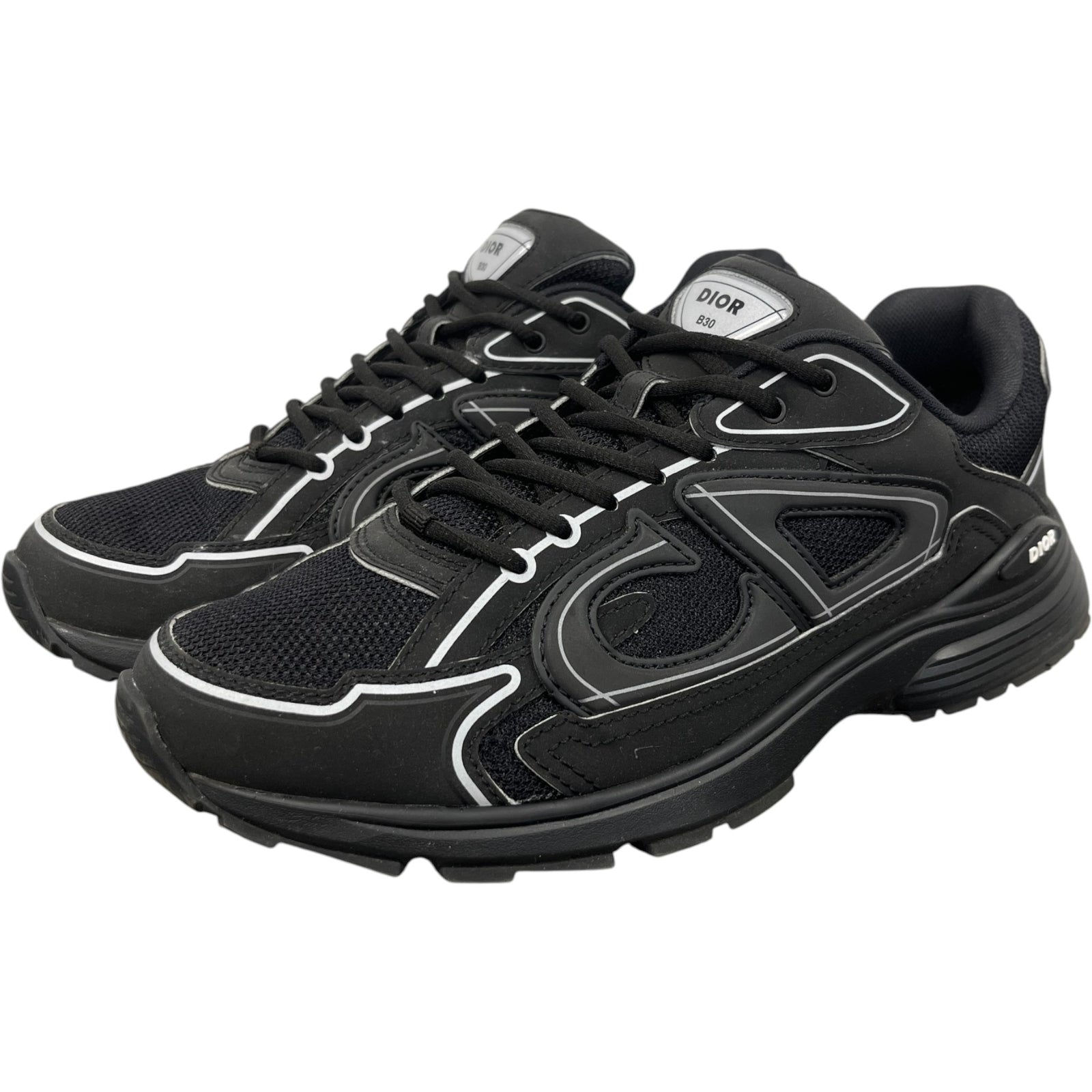 Men's B30 Low Trainers Black Size UK 9 / EU 43 - Photo 9
