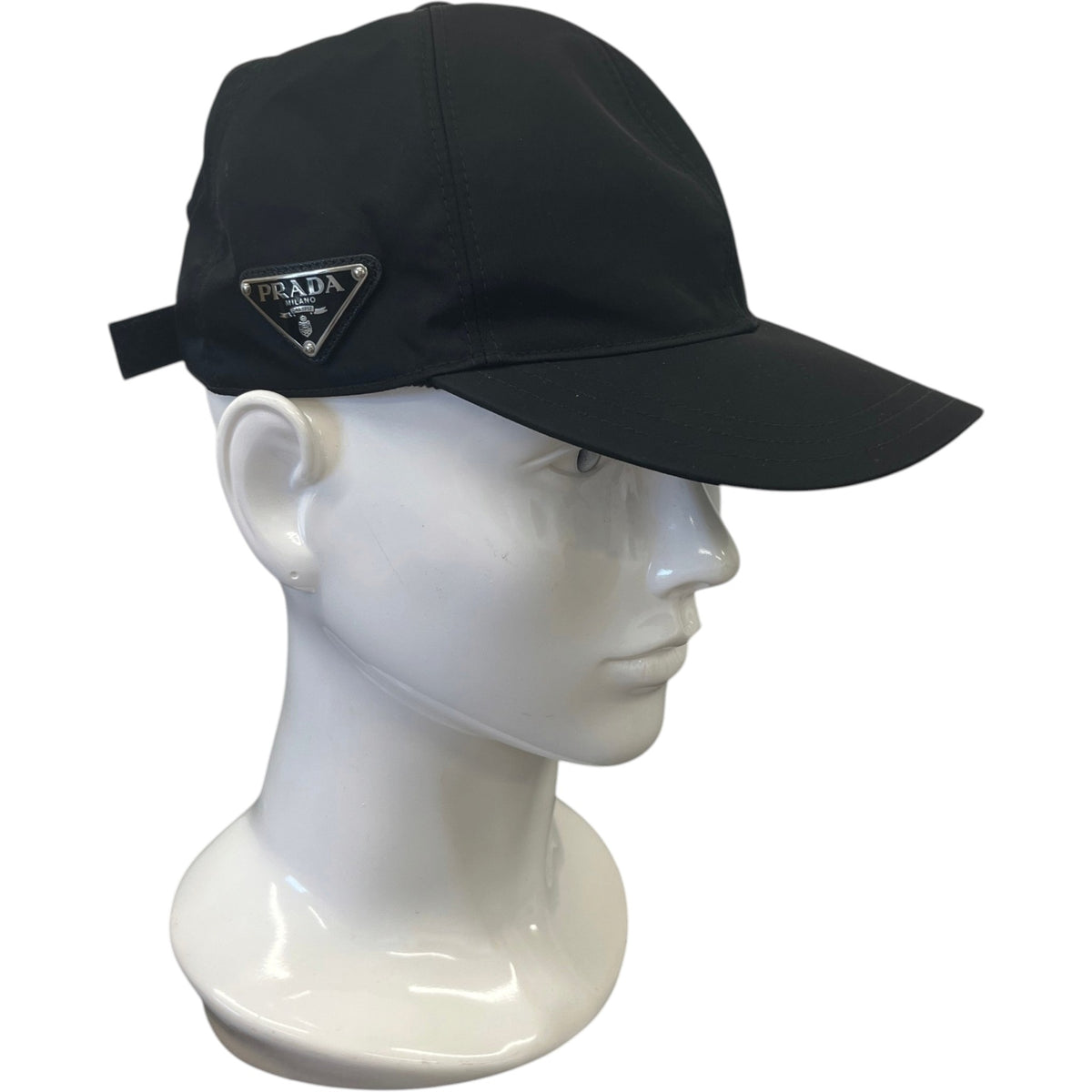 Men's Baseball Plague Logo Cap Black Size M - Photo 3